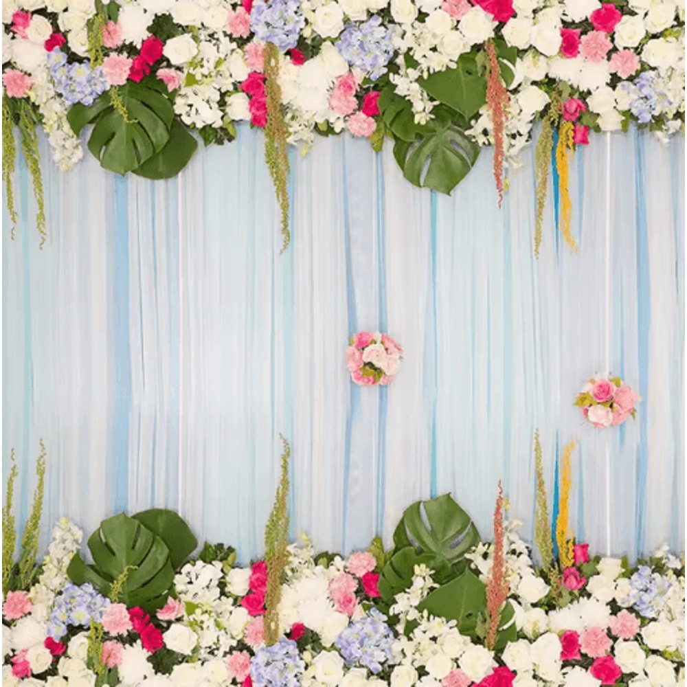 12Piece Tropical Palm Leaves Set Lush Artificial Palm Leaves For Luau Party Decor 2