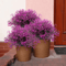 12 Bunches UVResistant Artificial Flowers Lush Outdoor Artificial Plants For Garden Window Box Dec 6