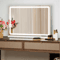 JHK LED Vanity Mirror With Lights Dimmable LED Makeup Mirror With 3 Color Modes Memory Function 0