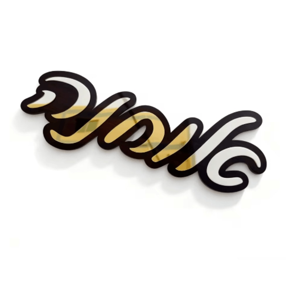 Custom Acrylic Mirror Door Plaque Personalized Acrylic Mirror Sign For Home Events 1