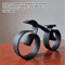 Minimalist Acrylic Bicycle Sculpture Modern Bicycle Desk Decor For Home Office 4