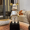 Gradient Mirror Bear Sculpture Luxury Bear Figurine Decor In 5080cm Statement Size 7