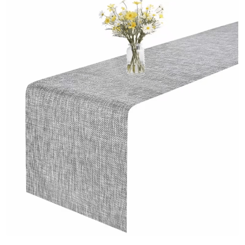 HeatResistant Woven Table Runner Durable PVC Table Runner With NonSlip Design 7