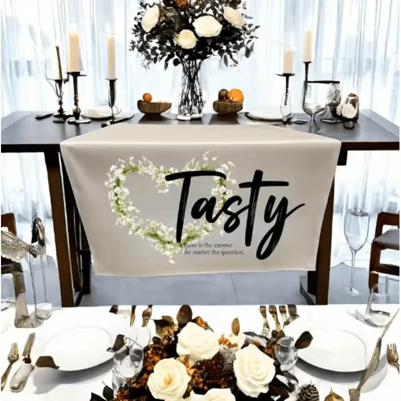 Customizable AllSeason Table Runner Personalized Custom Table Runner For Events Home Decor 2