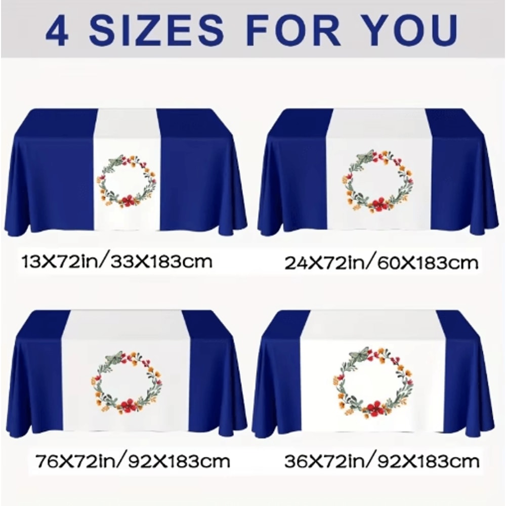 Customizable AllSeason Table Runner Personalized Custom Table Runner For Events Home Decor 4