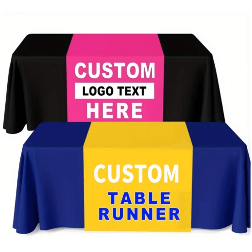 Customizable AllSeason Table Runner Personalized Custom Table Runner For Events Home Decor 0