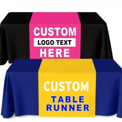 customizable all-season table runner – personalized custom table runner for events & home decor