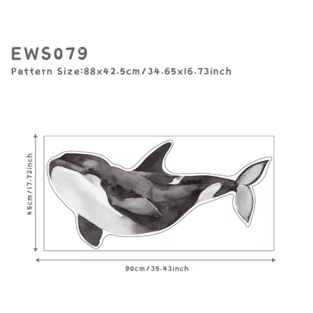 Underwater World Wall Stickers Colorful Ocean Wall Decals For Bathroom Kids Rooms 4