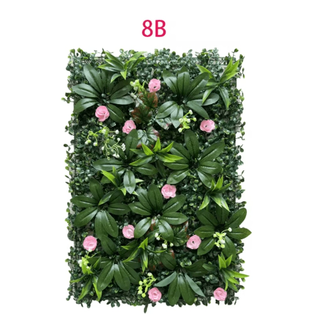 Artificial Green Plant Wall Panels Lush Artificial Plant Wall For Garden Event Backdrops 2