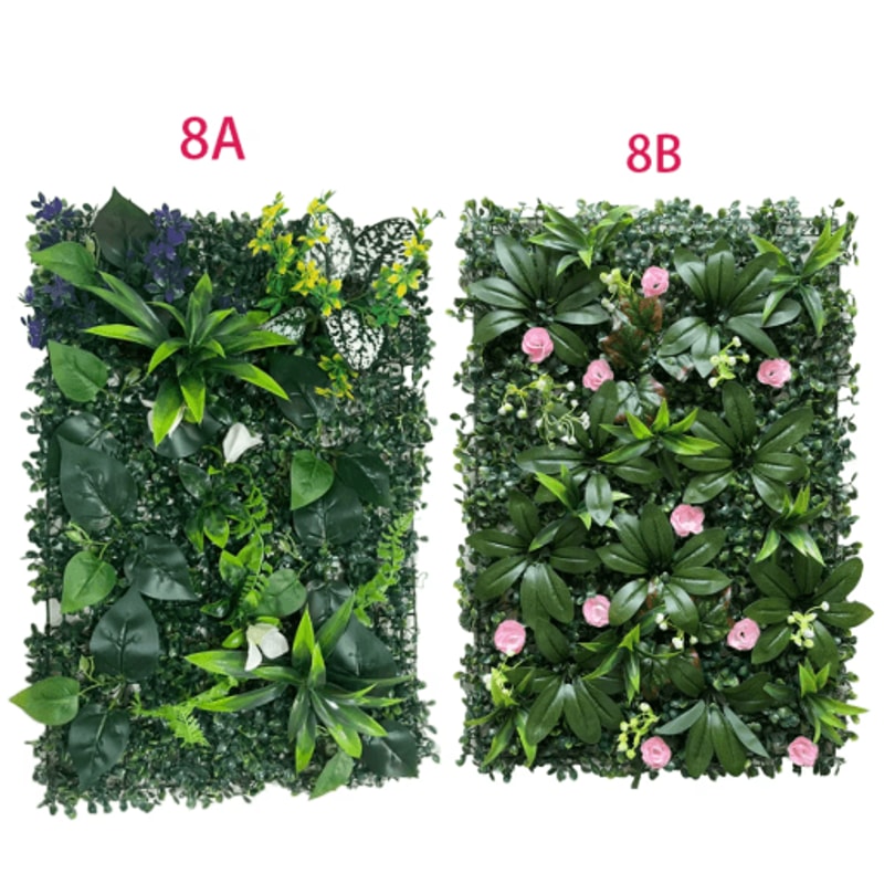 Artificial Green Plant Wall Panels Lush Artificial Plant Wall For Garden Event Backdrops 0