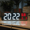 9Inch LED Digital Wall Clock Smart Large Digital Clock With Temperature Humidity Display 4