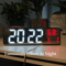 9Inch LED Digital Wall Clock Smart Large Digital Clock With Temperature Humidity Display 4