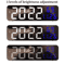 9Inch LED Digital Wall Clock Smart Large Digital Clock With Temperature Humidity Display 6
