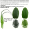 Realistic Artificial Money Tree Palm Lush Artificial Palm Tree For Outdoor Event Decor 2