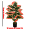 ColorBlock Artificial Tropical Plant Vibrant Artificial Tropical Plant With 24 Leaves 2