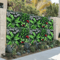 Artificial Green Wall Panel Realistic Artificial Plant Wall Panel For Indoor Outdoor Decor 4