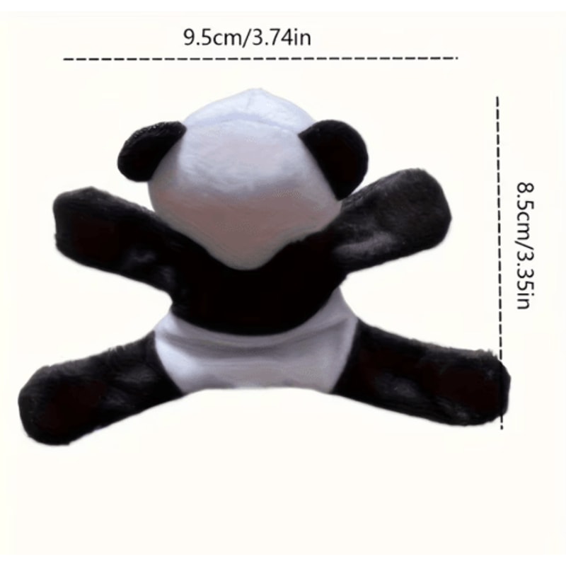 Cute Panda Figurine Set Adorable Cartoon Panda Decor For Desk Shelf Styling 4