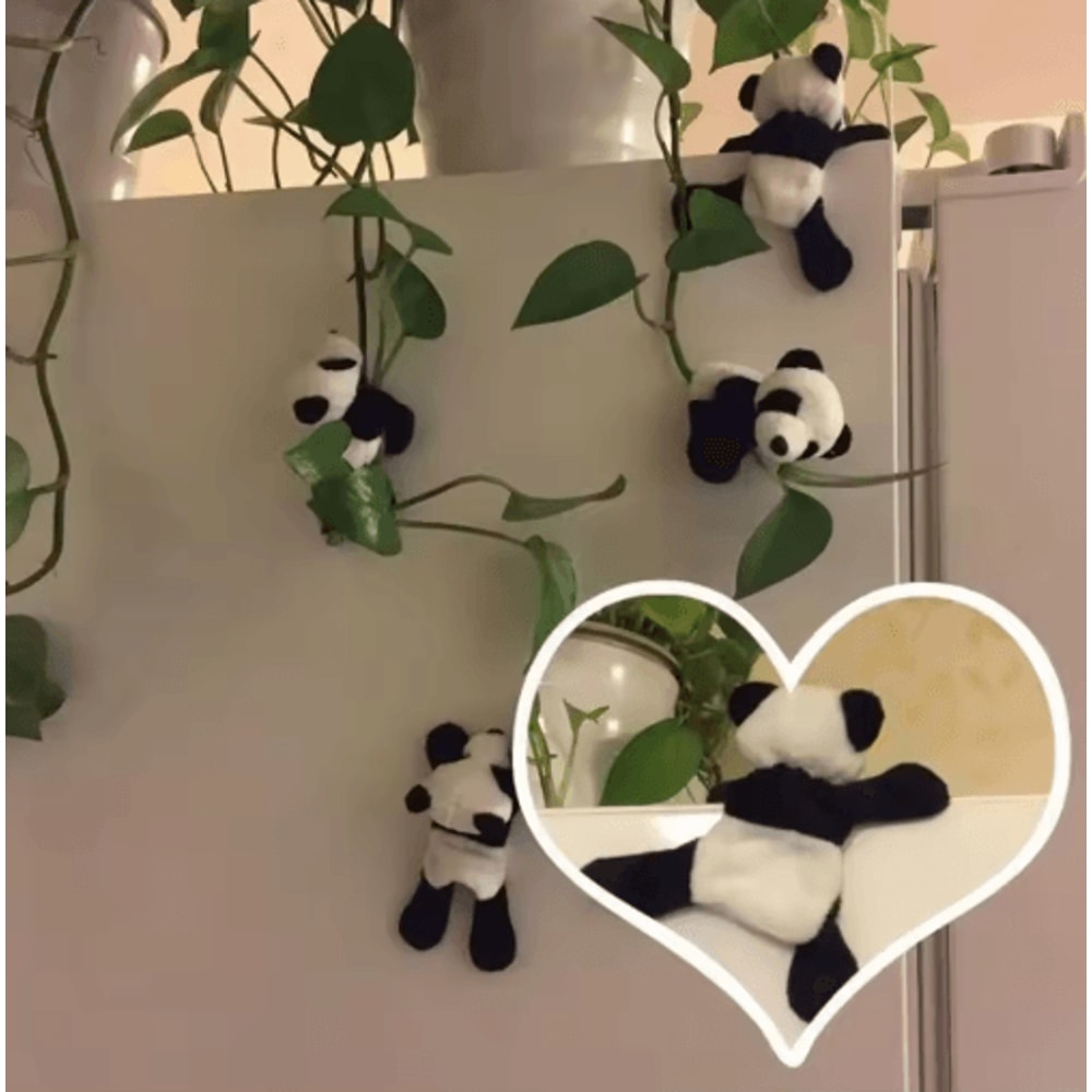 Cute Panda Figurine Set Adorable Cartoon Panda Decor For Desk Shelf Styling 6