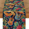 Mexican Fiesta Table Runner Vibrant Mexican Table Runner With Cactus Floral Print 1