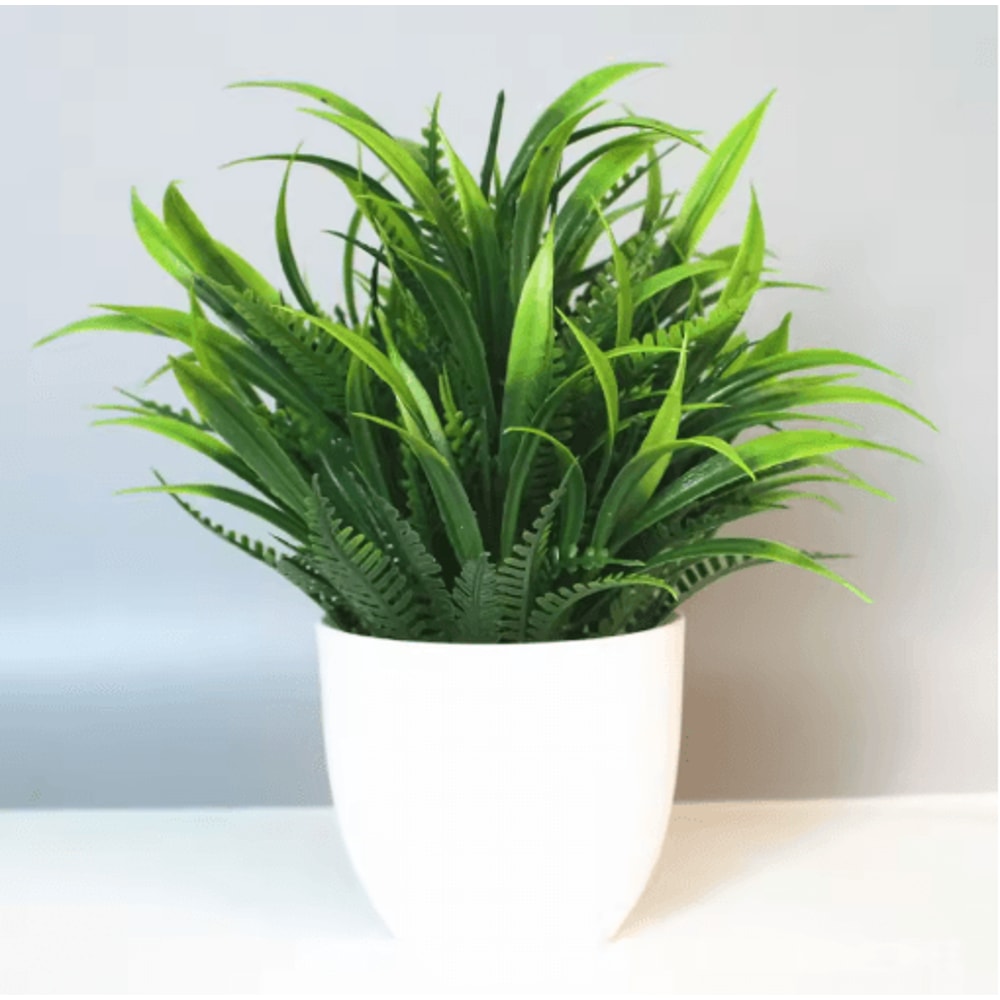 Artificial Bonsai Potted Plant Stylish Fake Indoor Plants For Home Office Decor 5