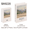 Van Gogh Monet Decorative Book Box Artistic Fake Book Storage Box For Home Decor 5