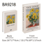 Van Gogh Monet Decorative Book Box Artistic Fake Book Storage Box For Home Decor 8