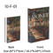 Van Gogh Monet Decorative Book Box Artistic Fake Book Storage Box For Home Decor 25