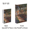 Van Gogh Monet Decorative Book Box Artistic Fake Book Storage Box For Home Decor 25
