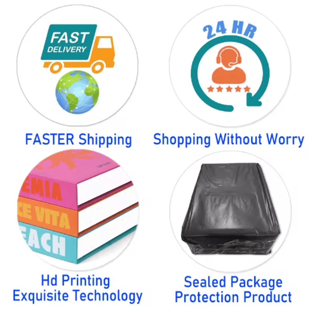 Van Gogh Monet Decorative Book Box Artistic Fake Book Storage Box For Home Decor 29