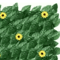 Sunflower Artificial Ivy Privacy Fence Decorative Outdoor Green Wall Panel 2