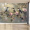 Elegant Hummingbird Wall Tapestry Floral Nature Wall Hanging Decor 3