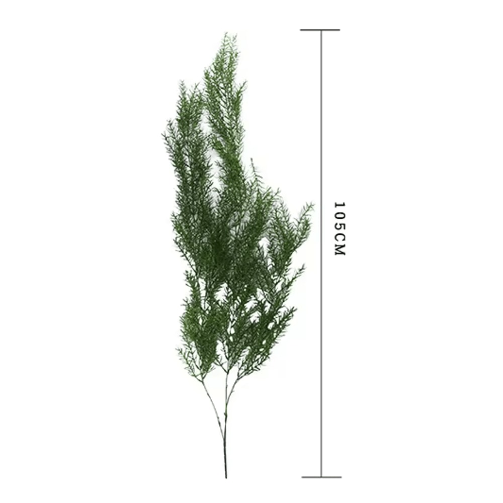 105cm Artificial Pine Needle Wall Hanging Lush Simulated Plant Decor 5