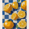 Retro Lemon Garden Lemon Wall Art Canvas Fresh Summer Fruit Decor Prints 7