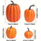 7Piece Artificial Pumpkin Decoration Set Realistic Fall Halloween Decor 4
