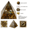 5cm Crystal Pyramid Energy Generator Chakra Healing Reiki Decor 3