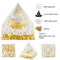 5cm Crystal Pyramid Energy Generator Chakra Healing Reiki Decor 7