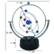 Celestial Perpetual Motion Desk Toy Kinetic Orbital Globe Sculpture 3