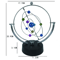 Celestial Perpetual Motion Desk Toy Kinetic Orbital Globe Sculpture 3