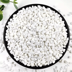 450g crystal pebbles for plants polished decorative stones for aquarium & home