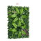 Floral Artificial Grass Wall Panel Greenery Privacy Hedge Backdrop 2