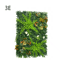 Floral Artificial Grass Wall Panel Greenery Privacy Hedge Backdrop 4
