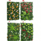 Floral Artificial Grass Wall Panel Greenery Privacy Hedge Backdrop 8