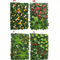 Floral Artificial Grass Wall Panel Greenery Privacy Hedge Backdrop 8