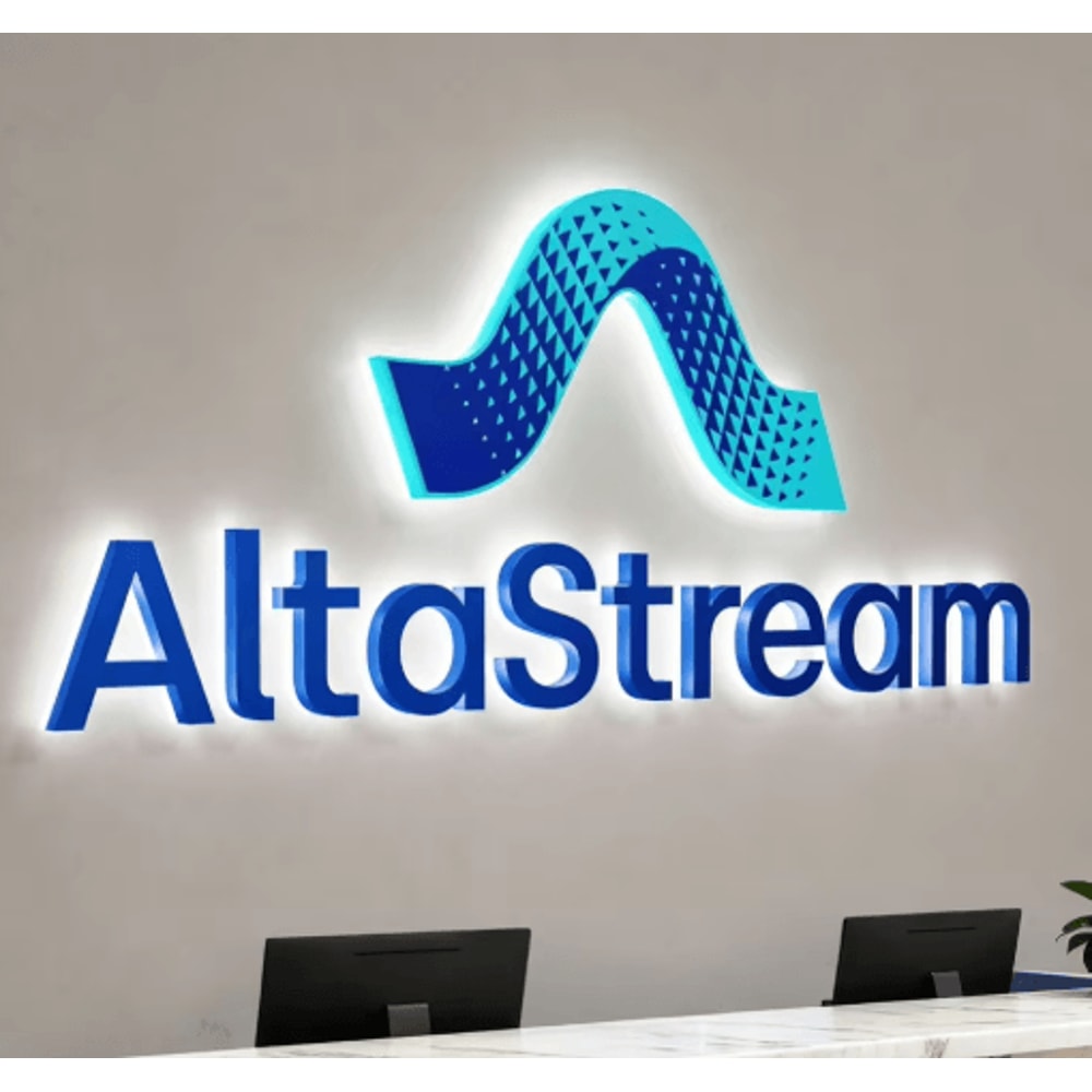 Custom LED Business Sign Backlit 3D Metal Storefront Logo Letters 2