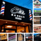 Custom LED Business Sign Backlit 3D Metal Storefront Logo Letters 6
