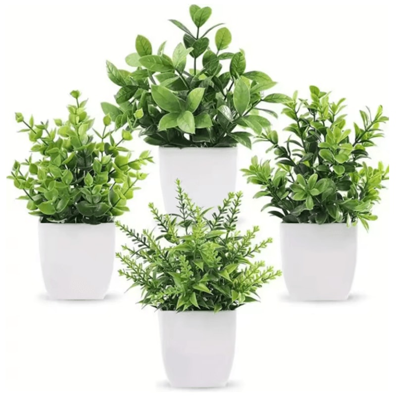 Energetic Artificial Bonsai Centerpiece Vivid NonFading Tabletop Plant Decor 0