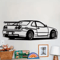 R Model Metal Car Wall Art Automotive Wall Decor For Home Office 1