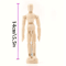 Poseable Wooden Artist Mannequin Adjustable Drawing Reference Figure 6