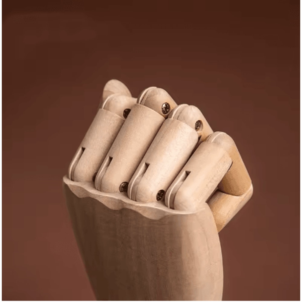 Poseable Wooden Artist Mannequin Adjustable Drawing Reference Figure 7