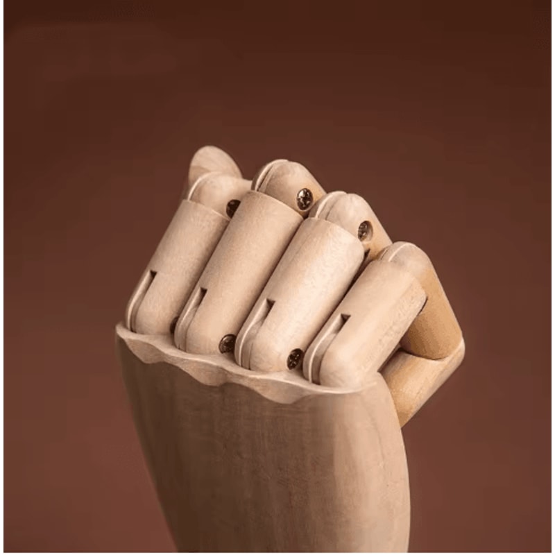 Poseable Wooden Artist Mannequin Adjustable Drawing Reference Figure 7